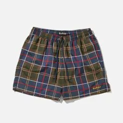 Mens Barbour Tartan Swim Short