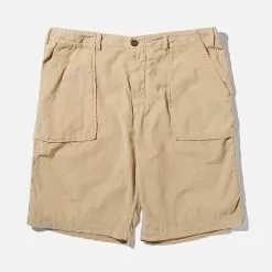 Mens Universal Works Fatigue Cord Shorts